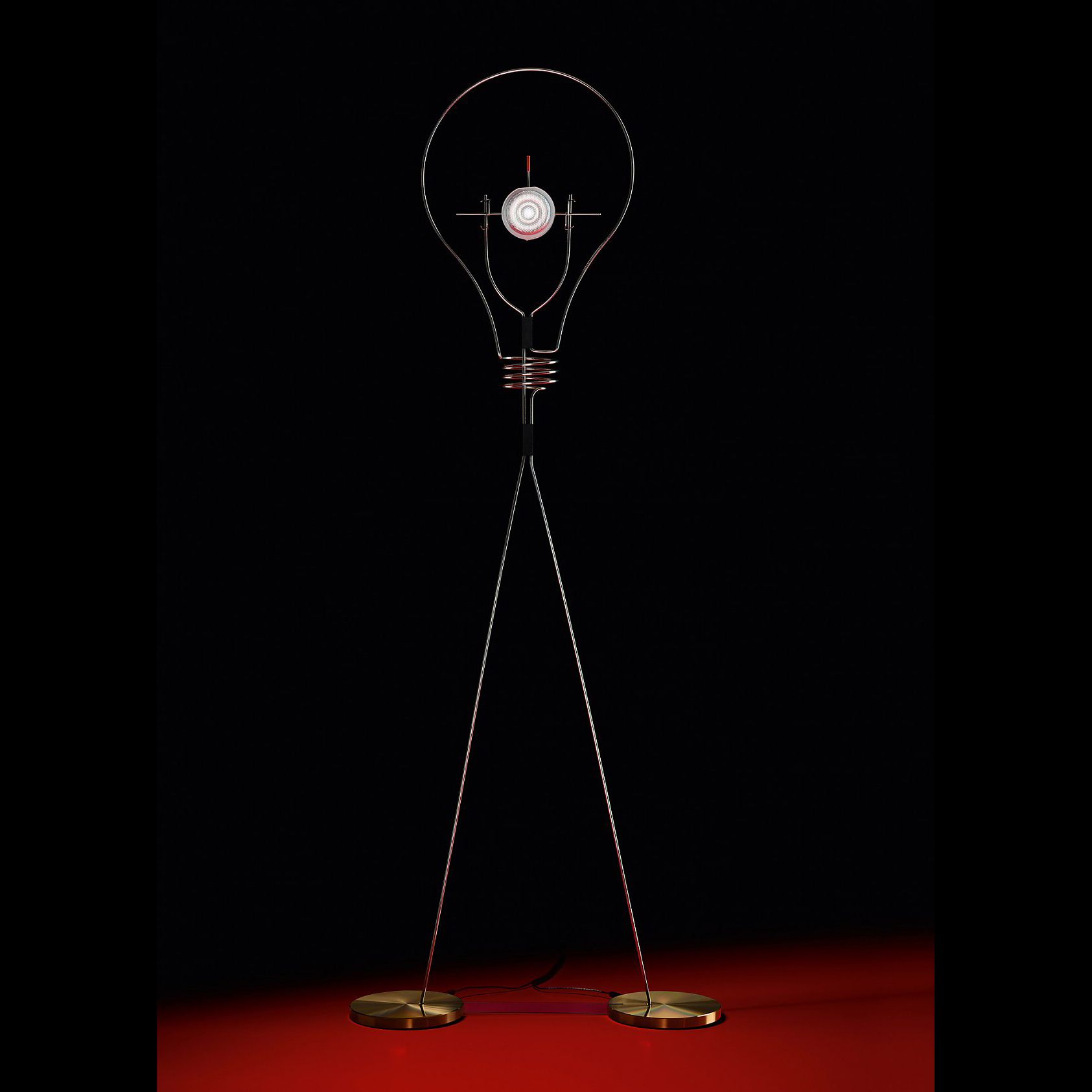 Настольный светильник Ingo Maurer Walking Bulb