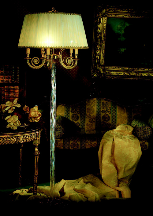 Торшер Pataviumart FL8399/05AG