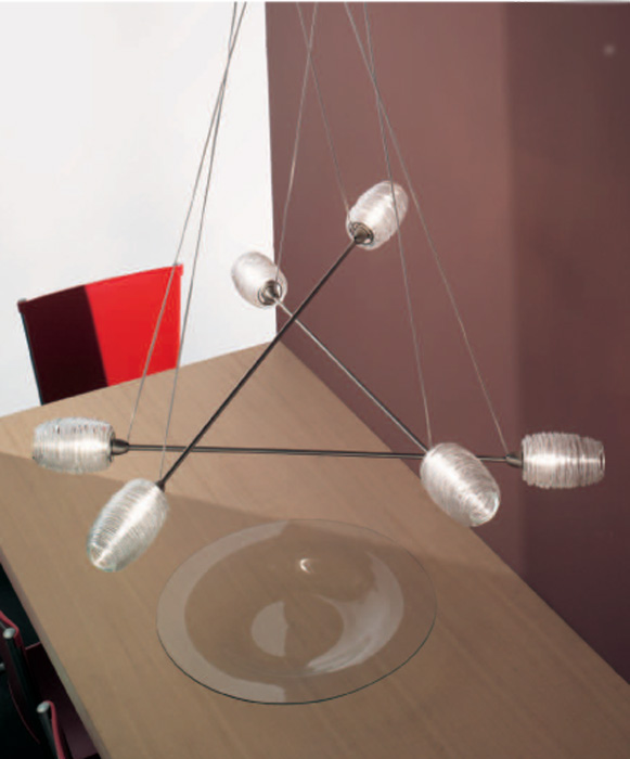 Подвесной светильник Vistosi Damasco SP 6 P