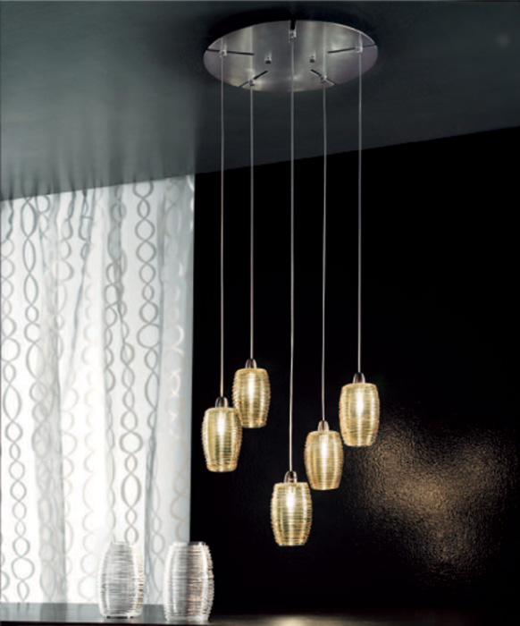 Подвесной светильник Vistosi Damasco SP 5 P