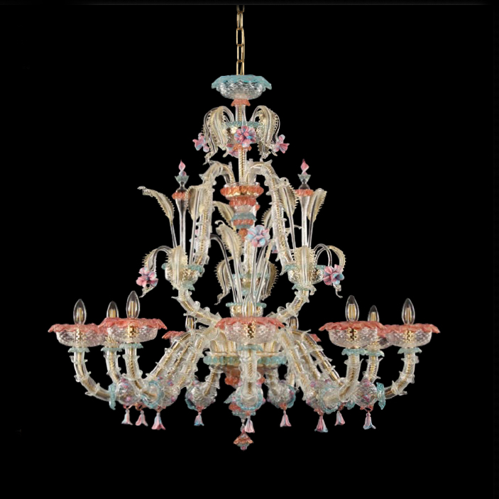 Люстра Multiforme Caesar R0001-9-CPZK