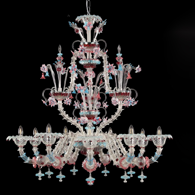 Люстра Multiforme Villa Borghese R0746-9-CPZ