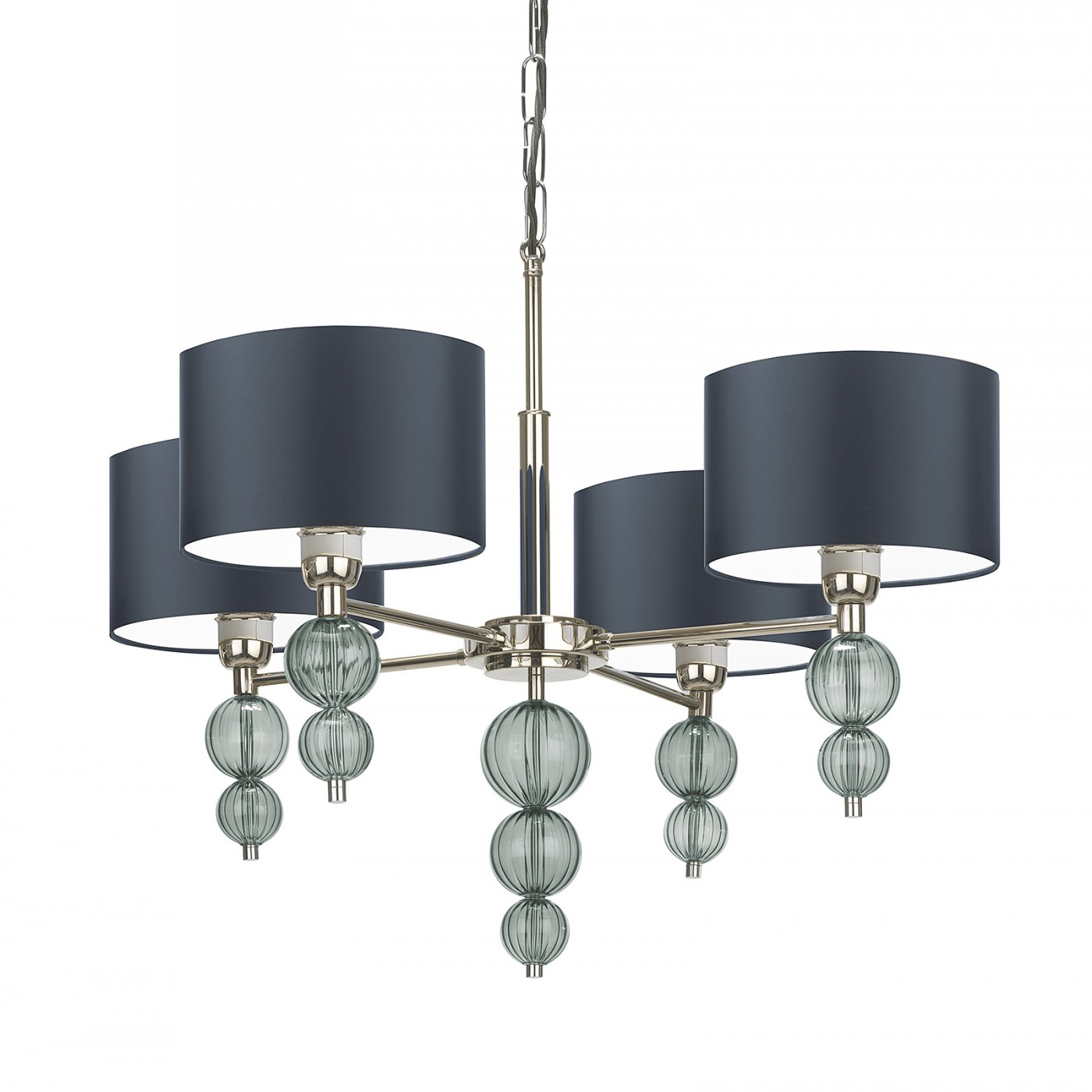 Люстра HEATHFIELD Alette Chandelier Nickel