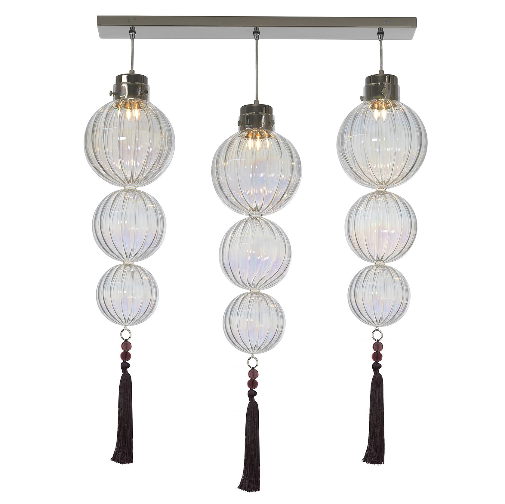 Подвесной светильник HEATHFIELD Medina Rectangle 3 Light