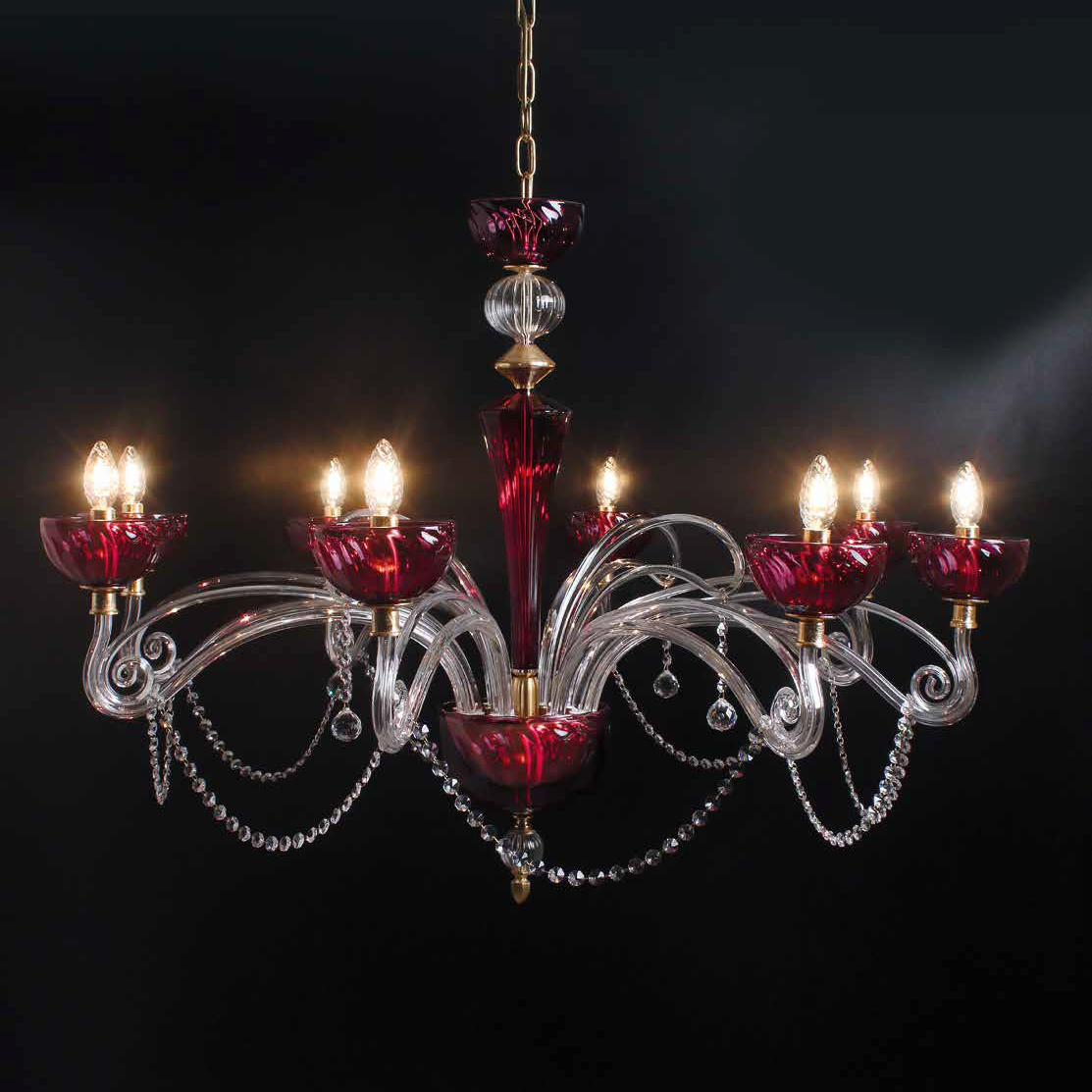 Люстра Velab Siria 52036.L8.SW