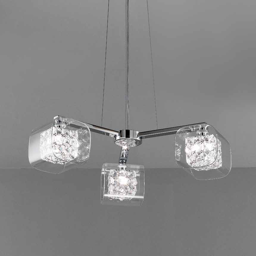 Подвесной светильник Ondaluce Cordova SG3 SO 3L