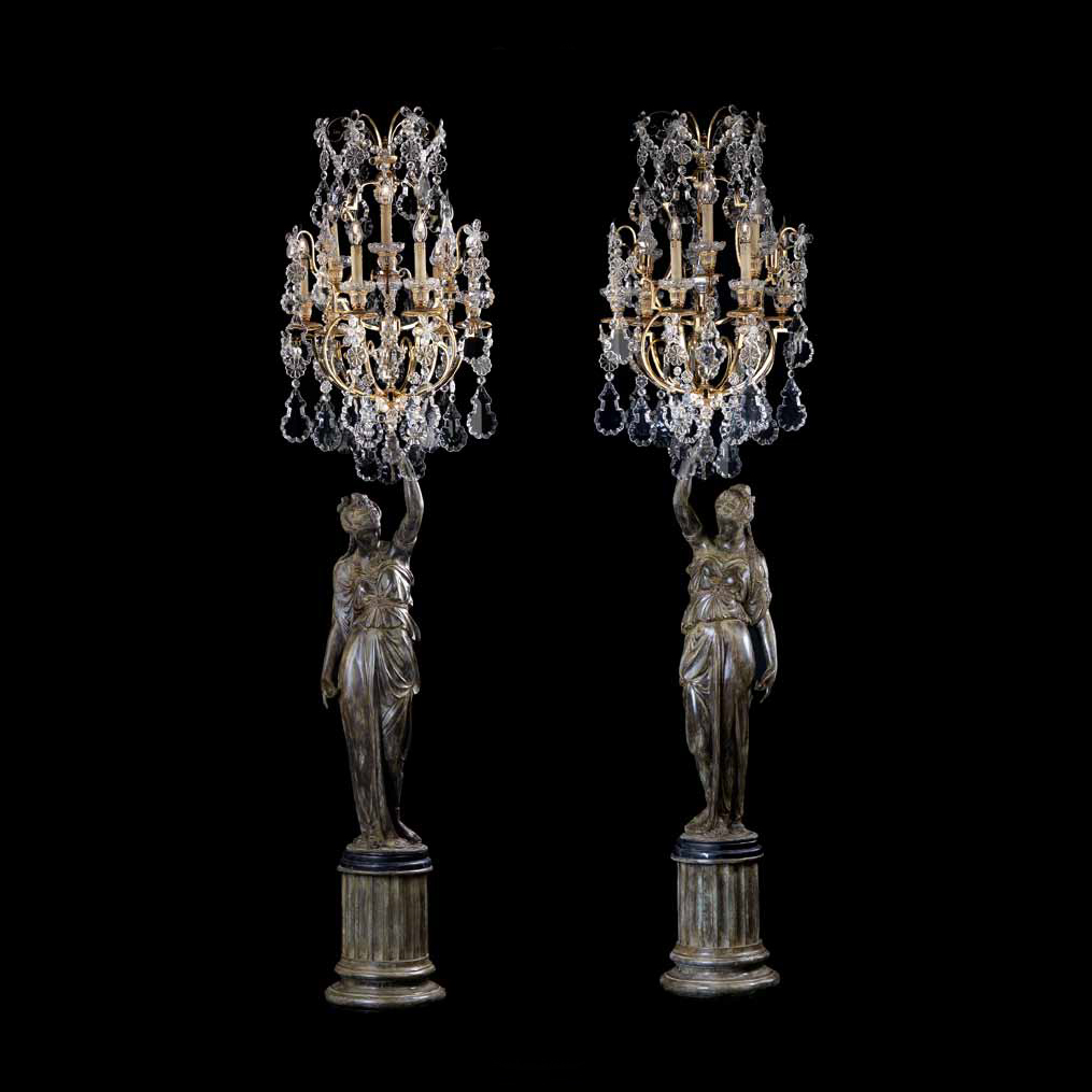 Торшер BADARI Versailles B1-2220/9