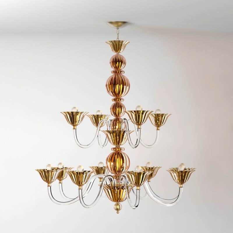 Люстра Velab Clodia - 12 Luci (8+4)