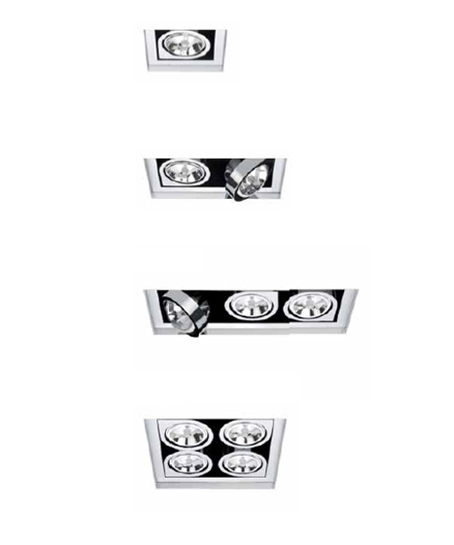 Встраиваемый в потолок светильник Vibia Corner аксессуары 9010-9013, 9015