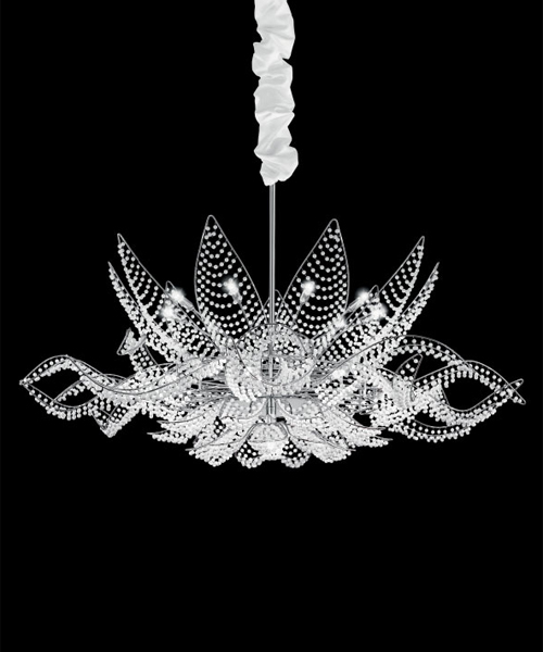 Подвесной светильник IDL Ninfea 436/18+1 cromo