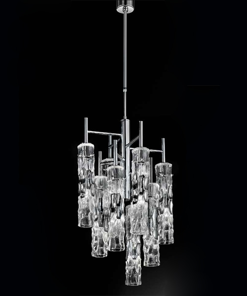 Подвесной светильник IDL Bamboo 423/8PF cromo