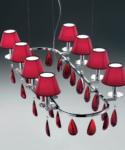 Подвесной светильник De Majo ELORO S6, S8, S12