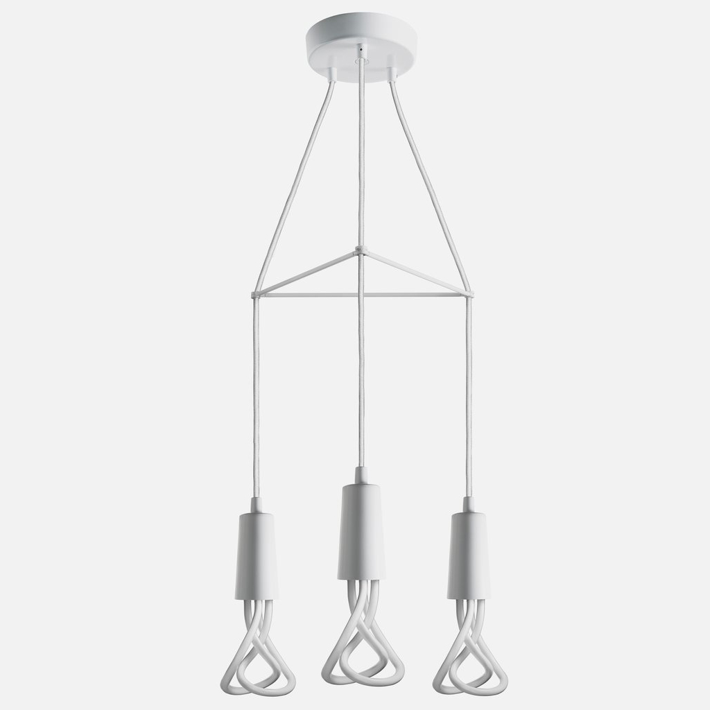 Подвесной светильник Plumen 3 Way Drop Cap Chandelier