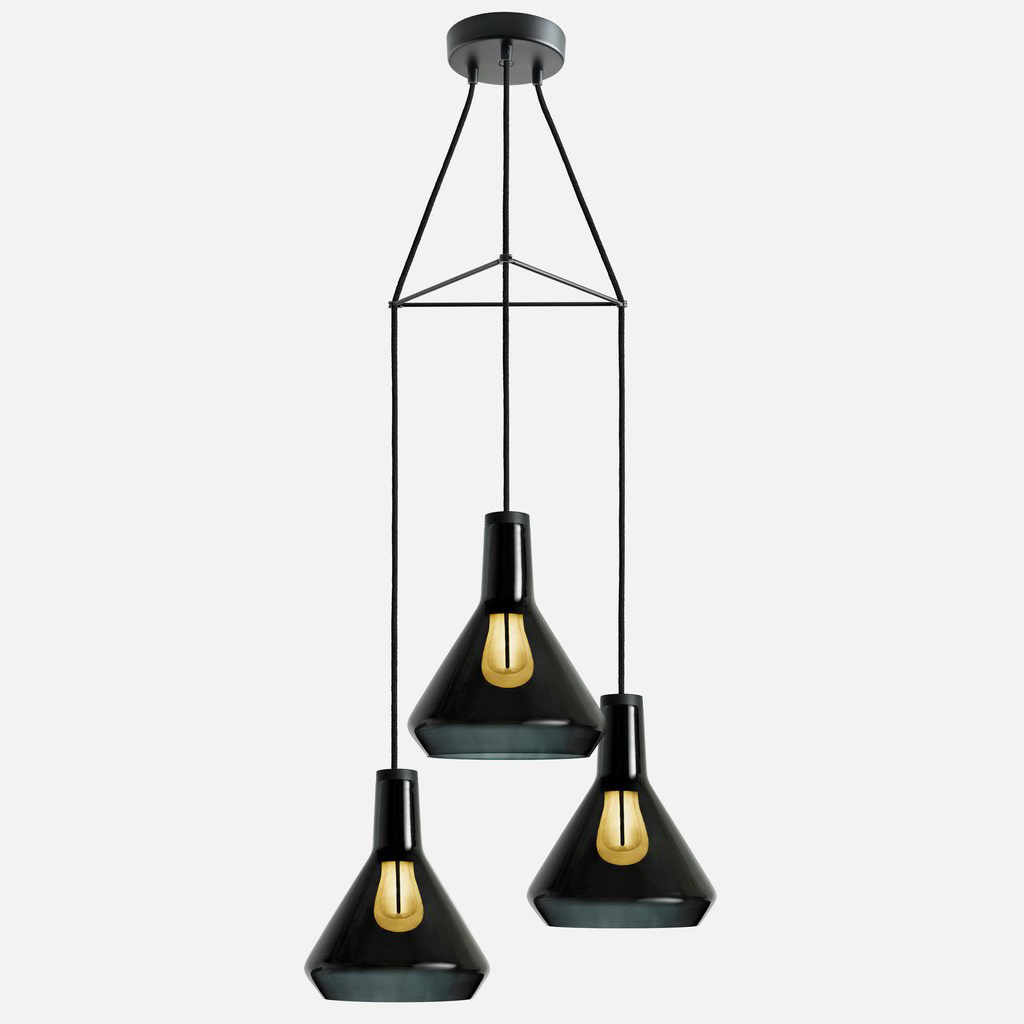 Подвесной светильник Plumen 3 Way Drop Top Chandelier