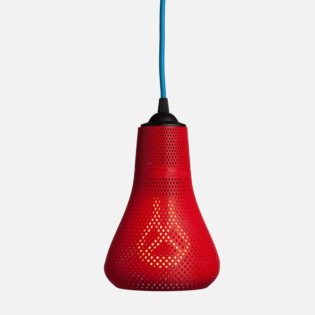 Подвесной светильник Plumen Kayan with Baby 001 - 3D Printed Shade with Formaliz3d