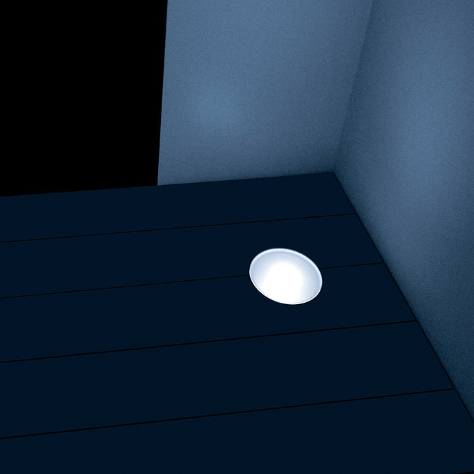 Встраиваемый уличный светильник Davide Groppi RASOTERRA