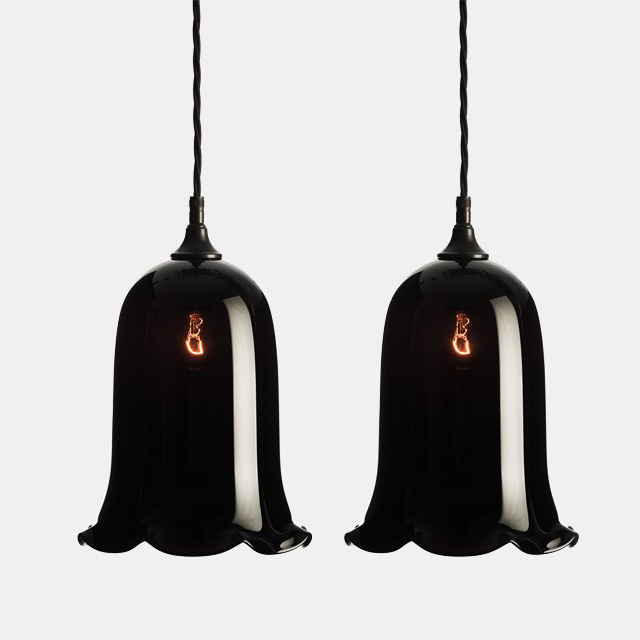 Подвесной светильник Rothschild & Bickers Black Nouveau Bell