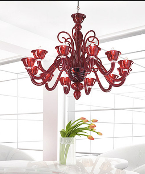 Люстра Voltolina Barnaba lampadario 12L