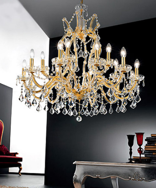 Люстра Voltolina Innsbruck lampadario 12+6L