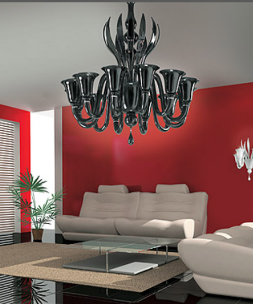 Люстра Voltolina Rialto lampadario 12L