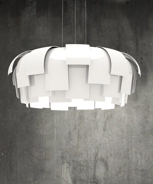 Подвесной светильник Fontana Arte Wig 4182BI