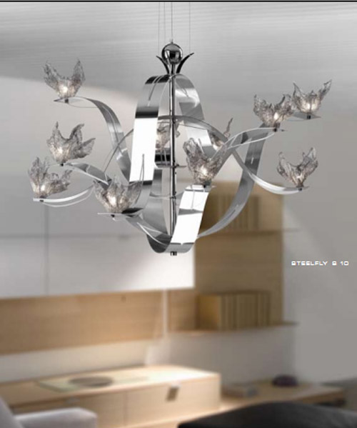 Подвесной светильник Carlesso SteelFly S10