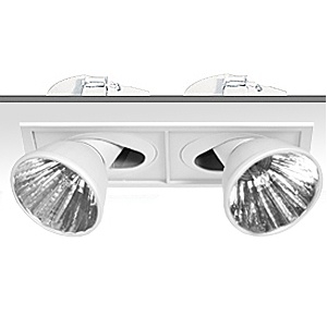 Карданный металлогалогенный светильник Bosma RONI duo