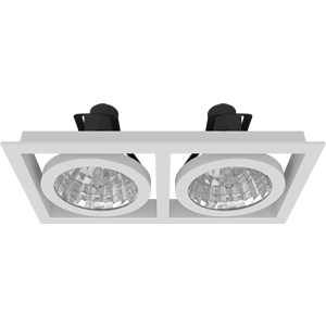 Карданный металлогалогенный светильник Bosma RUBI M duo