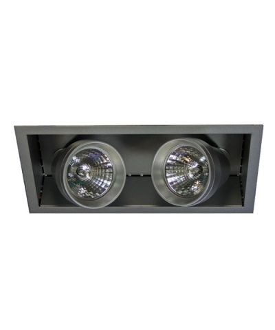 Карданный металлогалогенный светильник Lival Figur Double