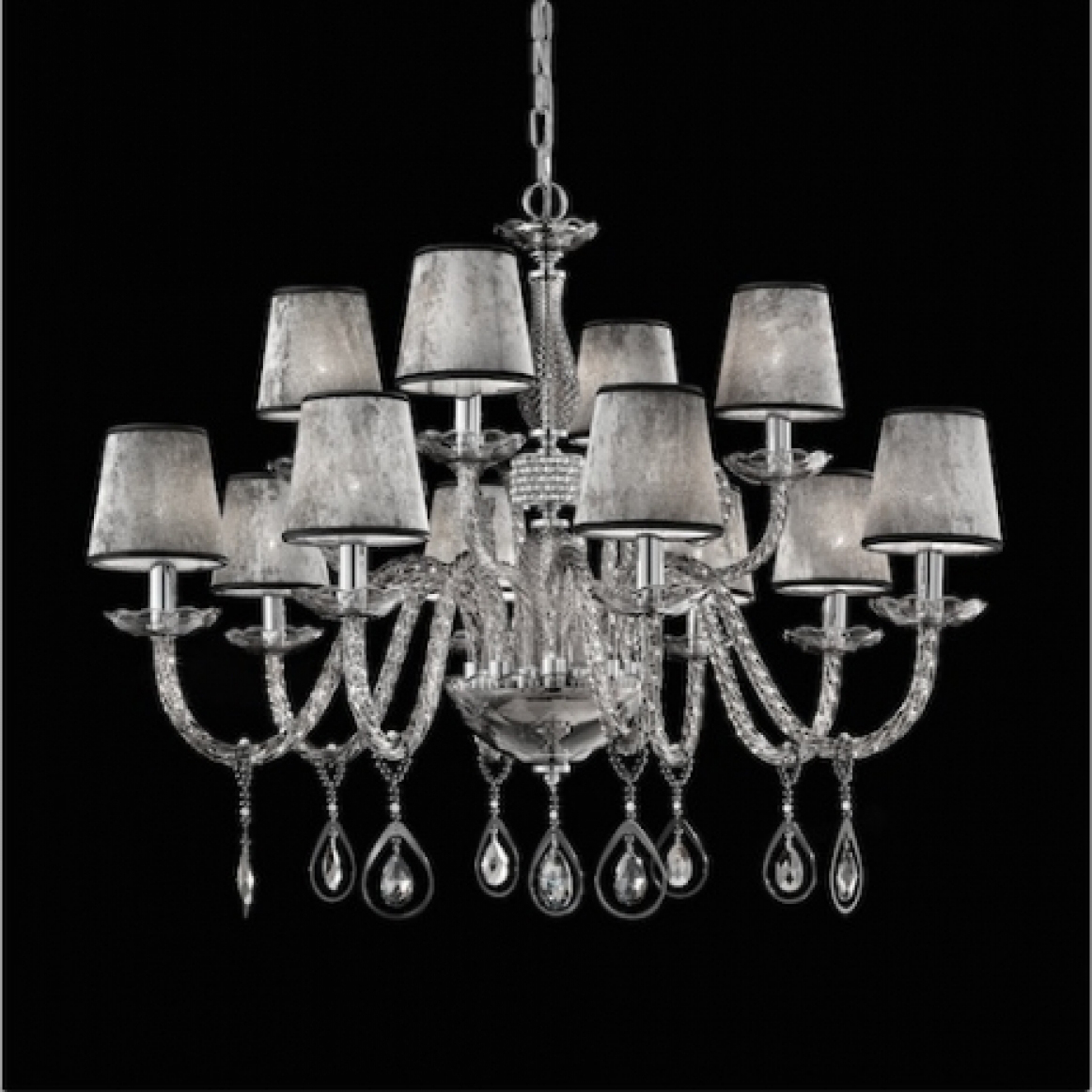 Люстра Avivo Lighting TOOCHIC WITH SHADE L8+4