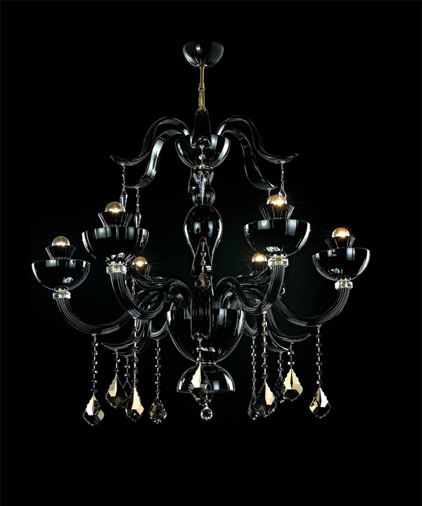 Люстра Beby Italy 7810BA1 Black Rome