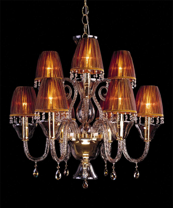 Люстра Beby Italy 7700B02 Golden Teak