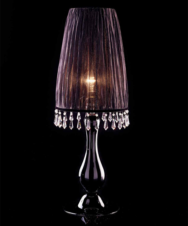 Настольная лампа Beby Italy 7700L01 Black