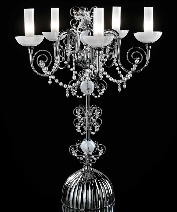 Настольная лампа Beby Italy 0122L01 White