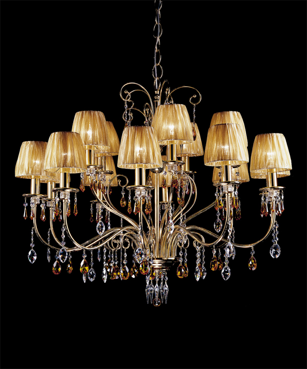 Люстра Beby Italy 0118B02 Gold