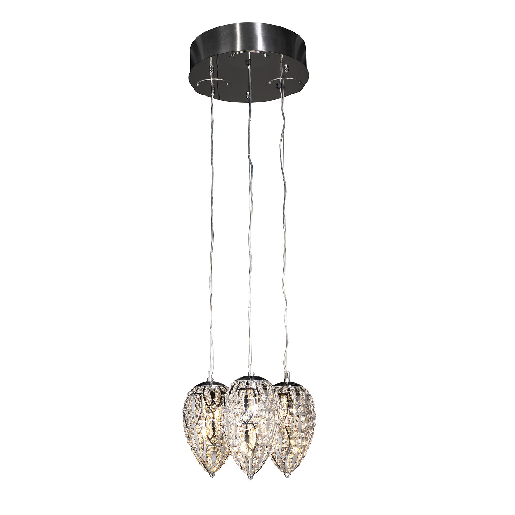 Подвесной светильник VGnewtrend ARABESQUE LIGHTFALL EGG 30 X 3