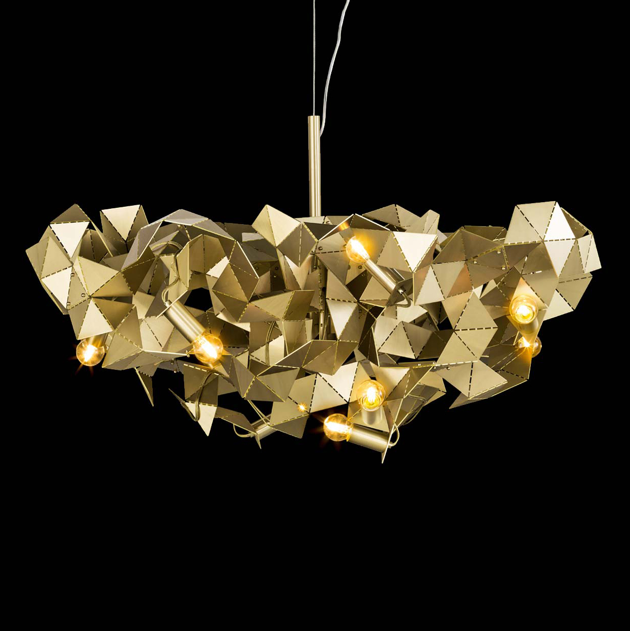 Подвесной светильник Brand van Egmond Fractal chandelier round