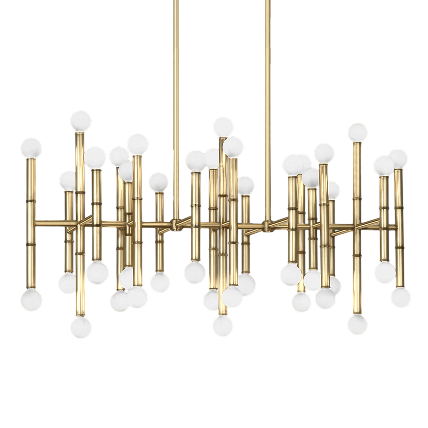Подвесной светильник Jonathan Adler Meurice Rectangle Chandelier