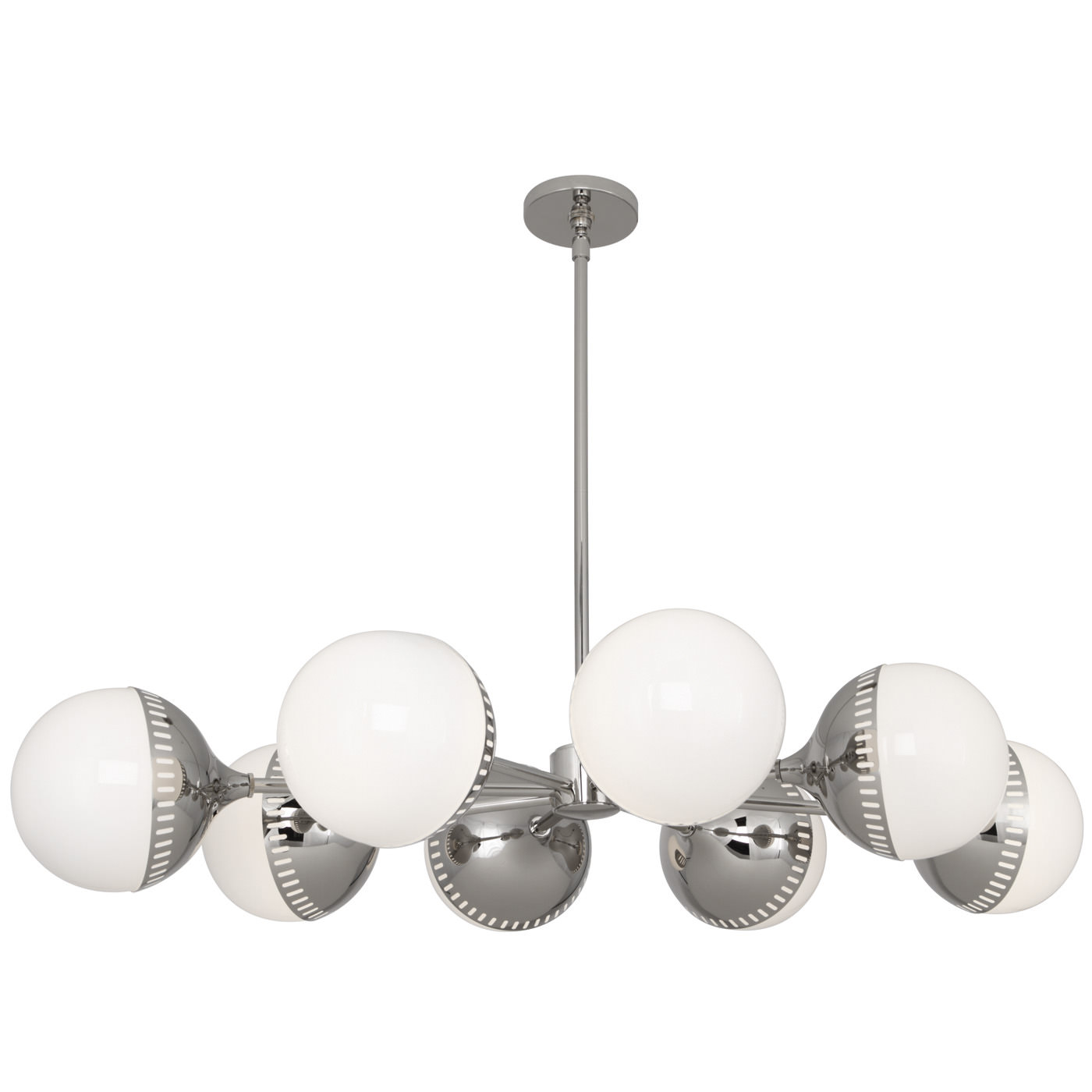 Люстра Jonathan Adler Rio Oval Spoke Chandelier