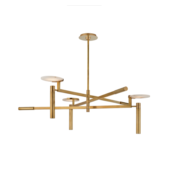 Люстра Visual Comfort Melange Large Floating Disc Chandelier