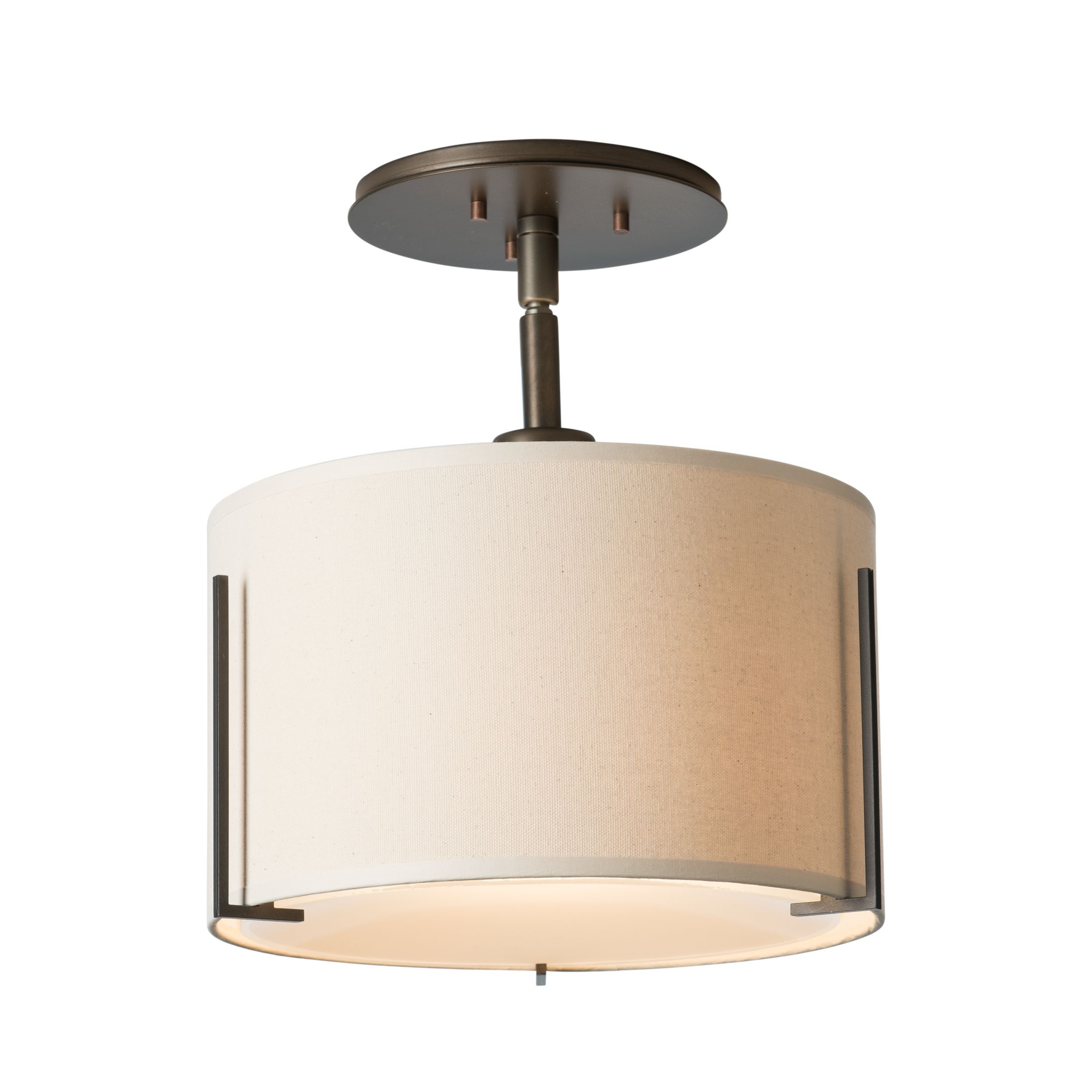 Люстра Hubbardton Forge Exos Single Shade Semi-Flush