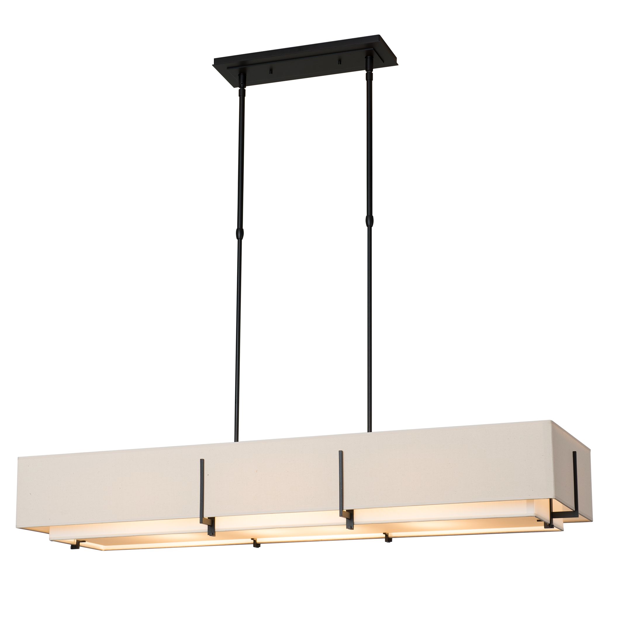 Люстра Hubbardton Forge Exos Rectangular Pendant