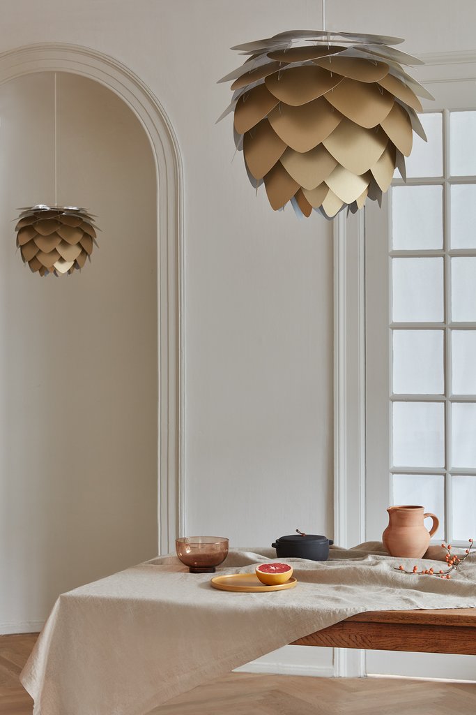 Абажур UMAGE Aluvia brushed brass mini