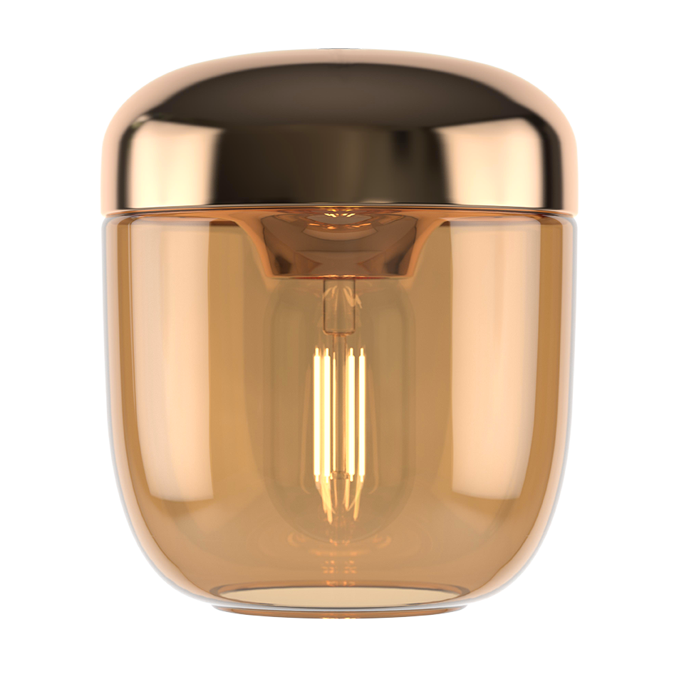 Подвесной светильник UMAGE (Vita Copenhagen) Acorn amber brass