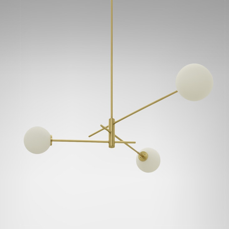 Подвесной светильник CTO Lighting TREVI THREE PENDANT