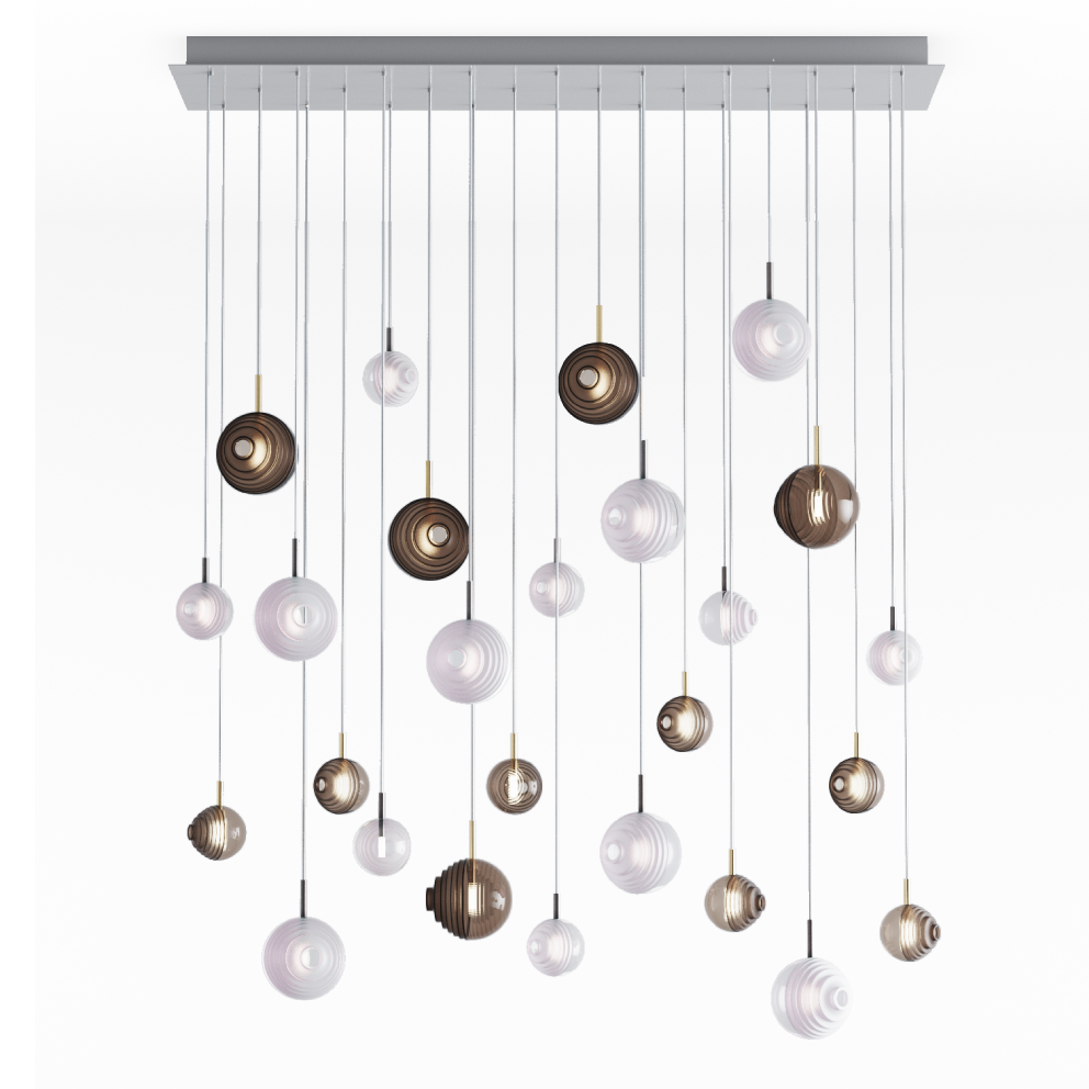 Подвесной светильник Bomma Dark & Bright Star chandelier / 26 pcs