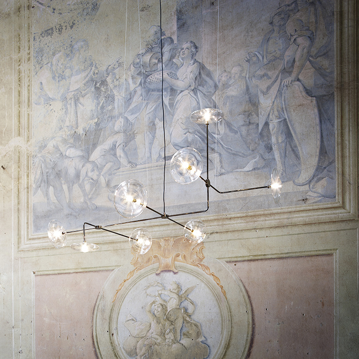 Подвесной светильник Fisionarte ESSENZA 8-light chandelier