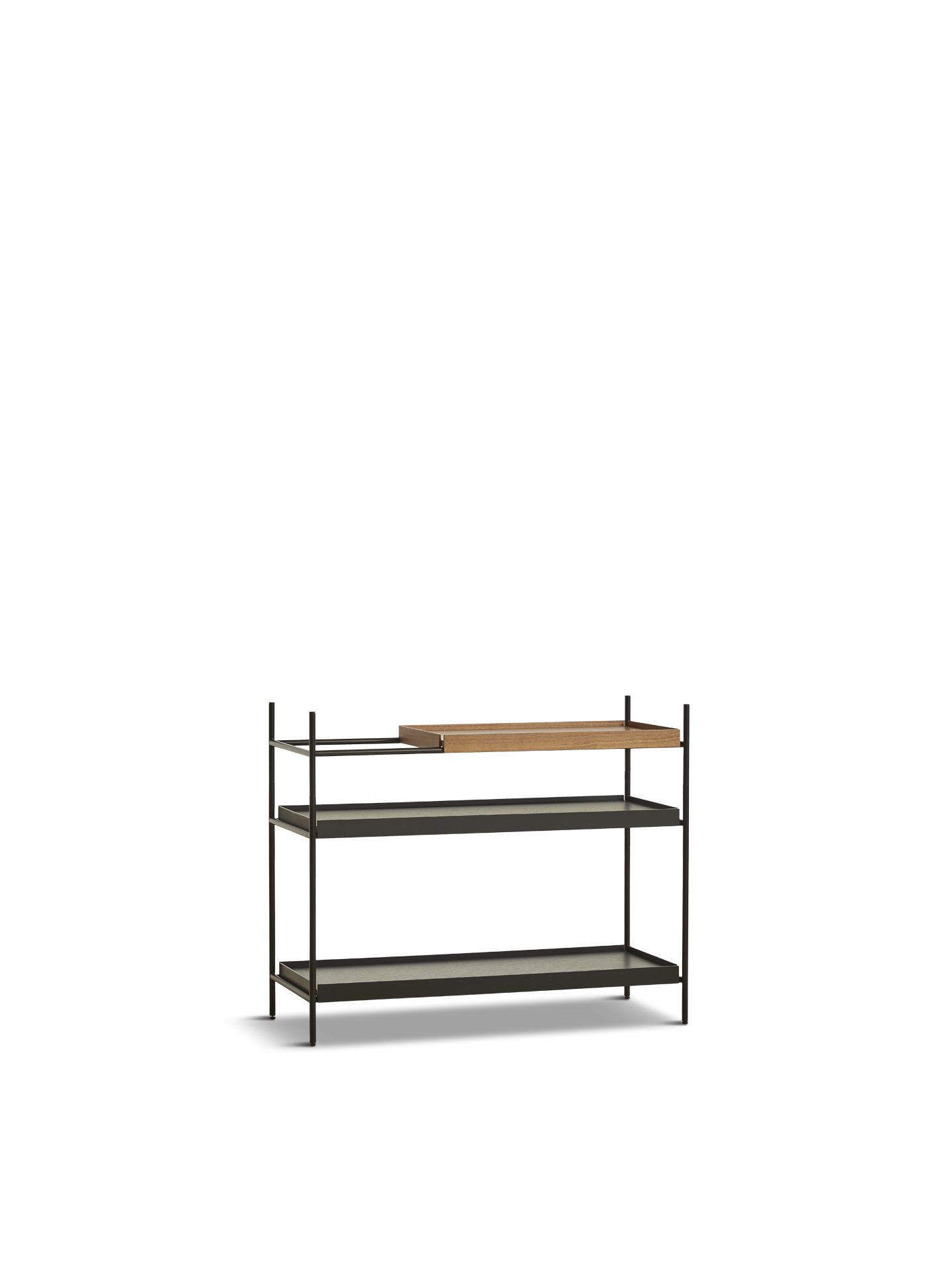 WOUD Tray Shelf (Low) - Walnut - Style 7