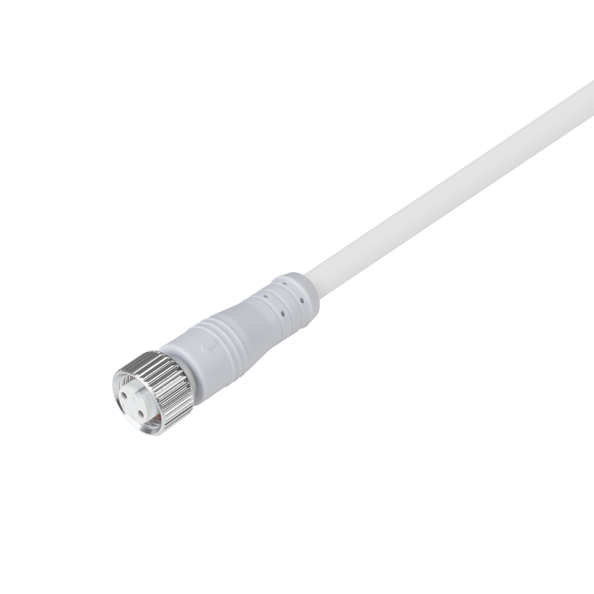 Коннектор питания ARL-WAVE-1615-CON-POWER-FEMALE-2PIN-WHT (Arlight, IP67 Пластик, 3 года) 059758