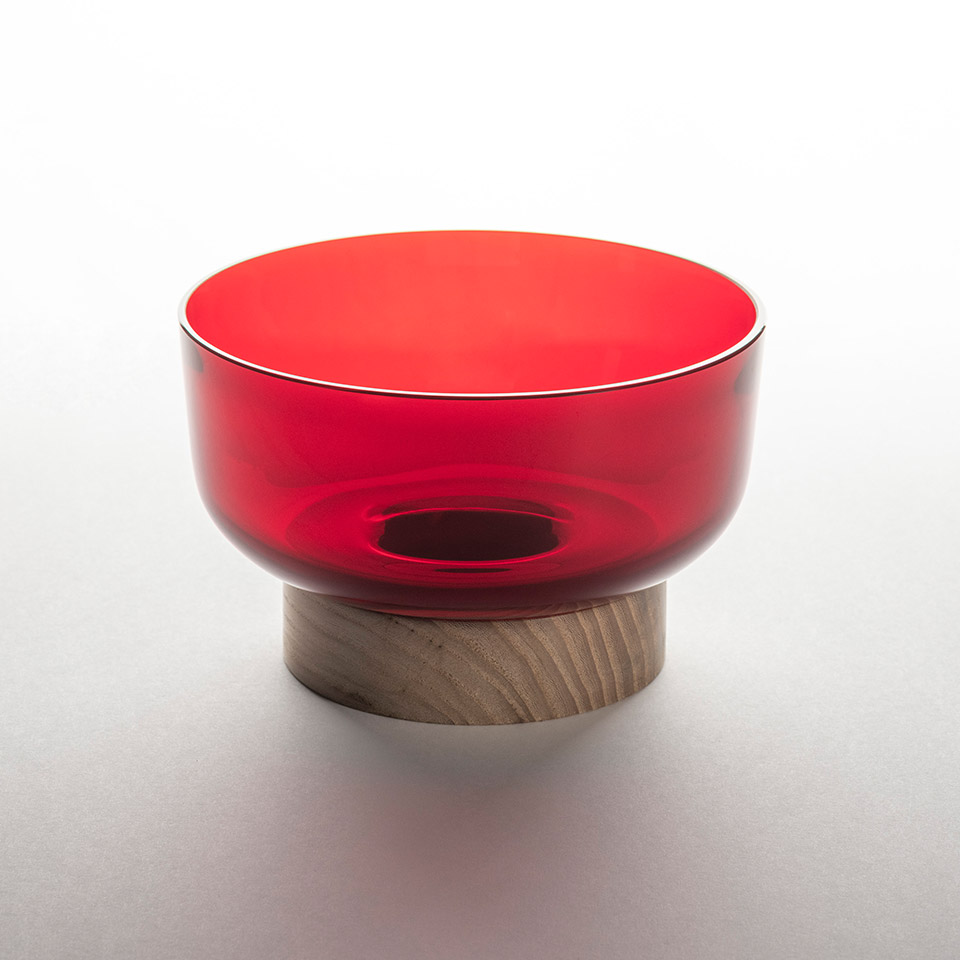 Artemide Bontà Base + Red Bowl